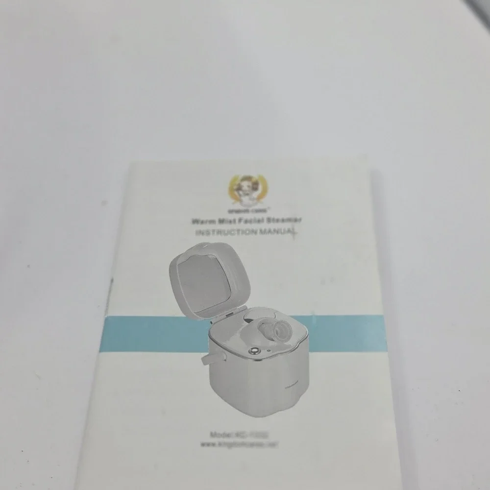 Kingdom Cares KC-1332 Warm‎ Mist Facial Steamer Nano Ionic Personal Sauna Spa